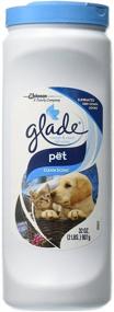 img 2 attached to 🐾 Glade Carpet and Room, Pet Clean Scent, 32 OZ (Pack of 2)" - "Glade Pet Clean Scent Carpet and Room Cleaner, 32 OZ (2-Pack)