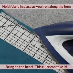 img 1 attached to 🧵 Quilt Sewing Ruler by Madam Sew - Enhancing Your Sewing Experience