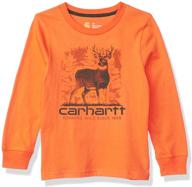 carhartt graphic t shirt running charcoal boys' clothing in tops, tees & shirts logo