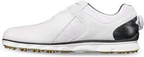 img 3 attached to FootJoy Mens Shoes White Black