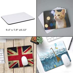 img 3 attached to Sublimation Blanks Rectangular Mousepads Printing