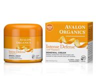 avalon organics intense defense renewal cream - 2 oz. (pack of 2) - skin revitalizing duo logo