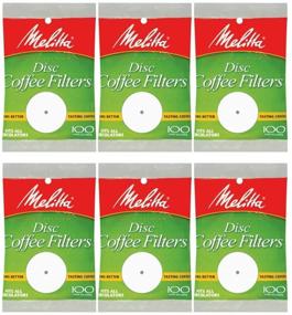 img 1 attached to ☕ 6 Packs of 100-Count White Disc Coffee Filters