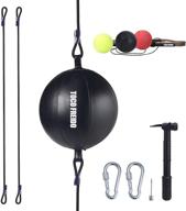 toco freido double end punching ball: boost your reaction, agility, and hand-eye coordination with this speed bag! logo