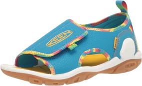 img 4 attached to 🌞 KEEN Unisex-Child Knotch River Open Toe Sandal: Comfortable and Functional Outdoor Footwear for Kids