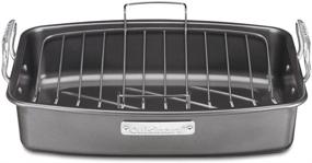 img 3 attached to Cuisinart ASR-1713V Ovenware Classic Collection Roaster - 17x13 Inch with Removable Rack: Reviews, Features, and More