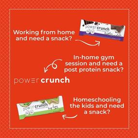 img 1 attached to 🍓 Bionutritional Power Crunch Protein Energy Bars, Wild Berry Creme - 12 Count (1.4 oz bars)