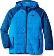 🧥 куртки и пальто under armour little trekker circuit для мальчиков: высокопроизводительная и стильная верхняя одежда для активных детей. логотип