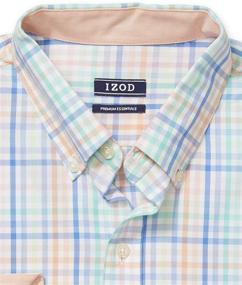 img 1 attached to IZOD Premium Performance Natural Stretch Men's Clothing in Shirts