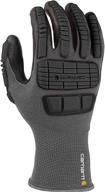 carhartt impact hybrid glove black: ultimate protective gear for work and beyond logo