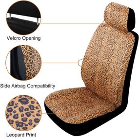 img 2 attached to Copap Leopard Headrest Universal Pattern