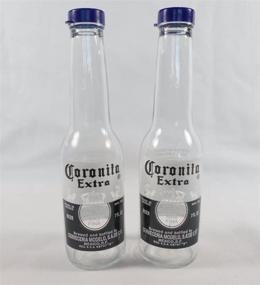 img 4 attached to 🧂 Coronita Extra 8" Glass Salt and Pepper Shakers - Set of 2: Stylish Tabletop Accessories for Your Dining Experience