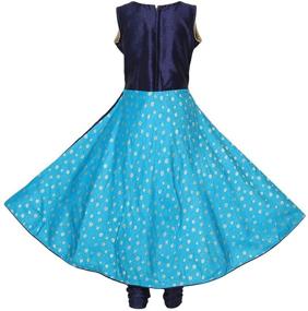 img 2 attached to Ashwini Girls Embroidery Salwar Suit Girls' Clothing for Dresses