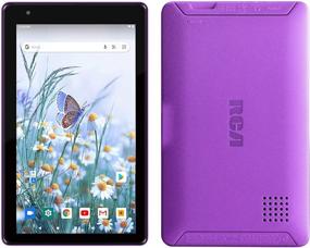 img 2 attached to RCA Voyager Pro+ [RCT6876Q22K00] 7 Inches 2GB RAM 16GB Storage With Keyboard Case Tablet Android 10 (Go Edition) (Purple)