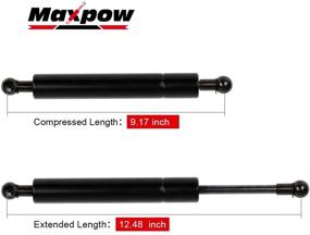 img 1 attached to 🚘 Maxpow SG415010, 86430386 Compatible Tailgate Lift Supports Struts for V70 2001-2007/XC70 2003-2007 - Premium Quality Auto Parts
