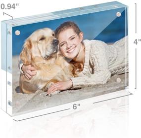 img 2 attached to TWING Premium Acrylic Photo Frame