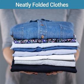 img 3 attached to 👕 Organize your Closet with Ohuhu's Durable Shirt Folding Board: A Must-Have for Tidy Laundry and Clothes Storage!