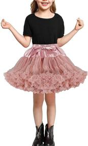 img 4 attached to Платья для девочек "Petticoat Princess" - пышная юбка BEAUTY DY Pettiskirts Petticoat.