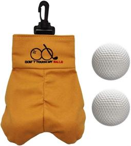 img 4 attached to 🏌️ Golf Ball Storage Bag: Funny Gag Gift Prank with 2 Balls - Perfect for Men, Him, Husband, Dad, Colleagues, Avid Golfers & Golf Club Souvenirs