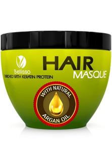 img 4 attached to Hair Mask Belisso Argan Oil
