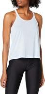 👚 under armour whisperlight foldover tank top for women логотип