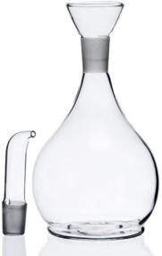 img 2 attached to 🍶 Eleton's Planet Glass Multi-Purpose Cruet: Glass Oil Decanter & Cruet - 30 Fluid Ounces