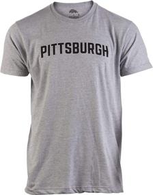 img 4 attached to 👕 Vintage Pittsburgh Retro PA T-Shirt for Men - Classic Pennsylvania Apparel