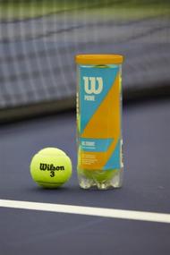 img 3 attached to Optimized Wilson Prime Tennis Balls for All Courts