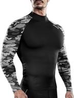 ultimate performance: drskin men's long sleeve compression shirt - ideal for sports, workouts, running, and winter athletic activities logo