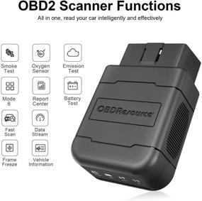 img 1 attached to FASLINK OBD2 Bluetooth Scanner Auto Diagnostic Scan Tool for iOS & Android BLE 4.0 🚗 Car OBD II Diagnostic Tool, Check Engine Light Code Reader - Torque & OBD Fusion App Supported