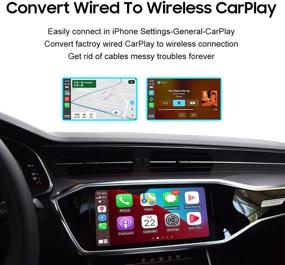 img 2 attached to 🚗 MMB 2021 New Carplay Wireless Adapter: Add Android 9.0 System, OEM Carplay, GPS | Plug & Play