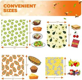 img 2 attached to Reusable Beeswax Food Wrap Sustainable