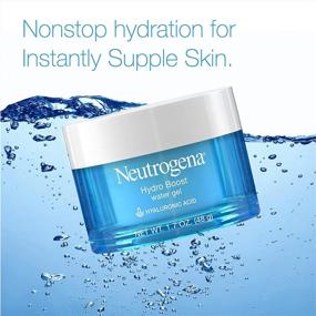 img 1 attached to Neutrogena Hydro Boost Hyaluronic Acid: Effective Water Gel Moisturizer for Dry Skin - 1.7 fl. Oz