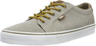 waxed denim men's vans bishop shoes: fashionable sneakers for an extra edge logo