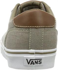 img 2 attached to Waxed Denim Men's Vans Bishop Shoes: Fashionable Sneakers for an Extra Edge