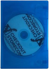 img 1 attached to 📀 Премиум стандартные одиночные DVD-кейсы (прозрачно-синие) - упаковка из 6 штук, 14 мм