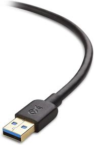 img 2 attached to Cable Matters USB 3.0 Cable (6ft) - 🔌 High-Speed USB 3.0 A to B Cable in Black