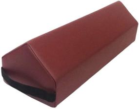 img 1 attached to 😌 Therapist’s Choice Spire Peak Massage Bolster Cushion 8.5x7x25 Burgundy - Premium Quality