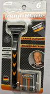 💪 bret favre microtouch tough blade shaver: the ultimate grooming tool for a close shave logo