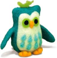 needle felted character kit owl - dimensions needlecrafts logo