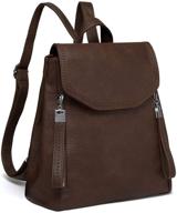 kasqo elegant leather rucksack: a stylish choice for women's handbags, wallets, and satchels logo