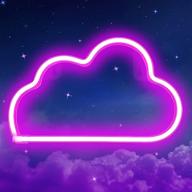 🌤️ cloud neon signs - led neon light sign for bedroom wall decor - usb/battery operated cloud neon lights - christmas indoor decorations - neon decor led lights - valentines gifts for kid’s home room party логотип