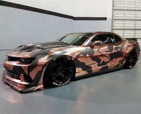 img 3 attached to Enhance Your Style with VViViD+ Rose Gold Conform Mirror Finish Chrome Vinyl Wrap Roll (1/2ft x 5ft)