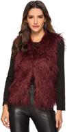 anna chris leopard waistcoat sleeveless women's clothing and coats, jackets & vests logo