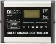 🔌 zamp solar 30-amp battery charge controller with monitoring and protective features for enhanced solar charging logo