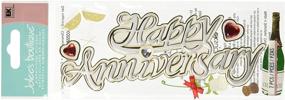 img 1 attached to JOLEES Boutique Dimensional Stickers Anniversary