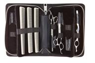 premium olivia garden shear case: large capacity solution for silkcutpro shears logo