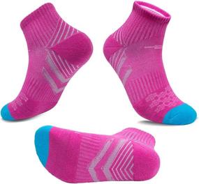 img 1 attached to 🧦 Ultimate Women's Hiking Socks: Moisture Wicking, Active Sports Socks for Walking, Running - Perfect Christmas Gift