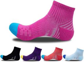 img 4 attached to 🧦 Ultimate Women's Hiking Socks: Moisture Wicking, Active Sports Socks for Walking, Running - Perfect Christmas Gift