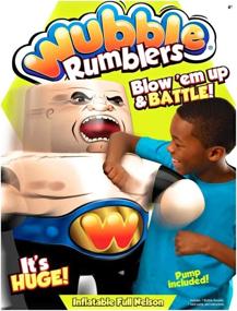 img 4 attached to 🤼 Inflatable Wrestler Nelson - Wubble Rumblers: Enhancing Fun and Entertainment